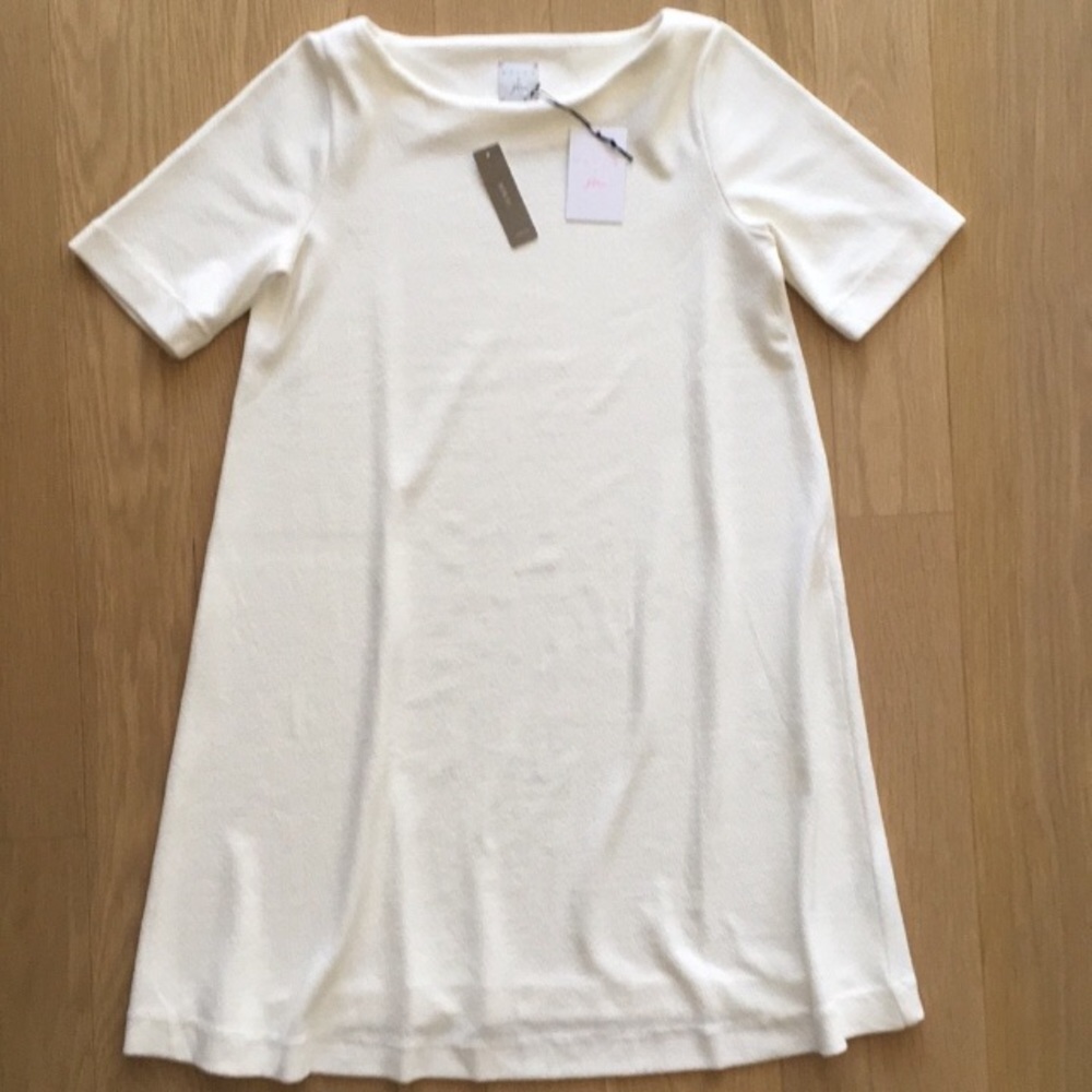 Hatch x J.Crew shift dress white/ivory size 0 XS/S